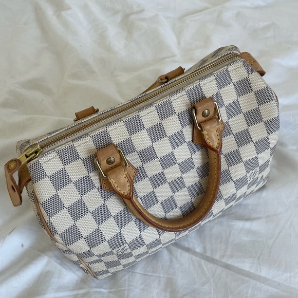 SALE!! ❤️ Authentic Louis Vuitton Speedy 25 damier azur LV - Picture 6 of 16